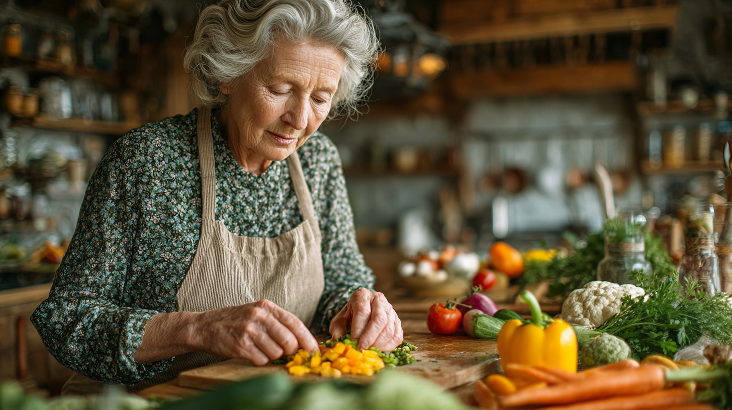 Здорове харчування для старших людей